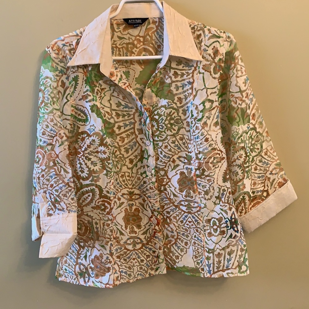EUC Petite blouse..2/$35